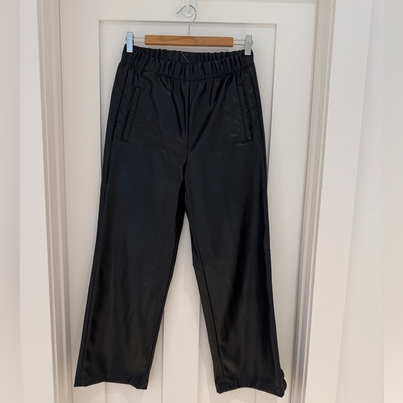 MOTHER Skippity Ankle pants in faux leather - Picture 5 of 10